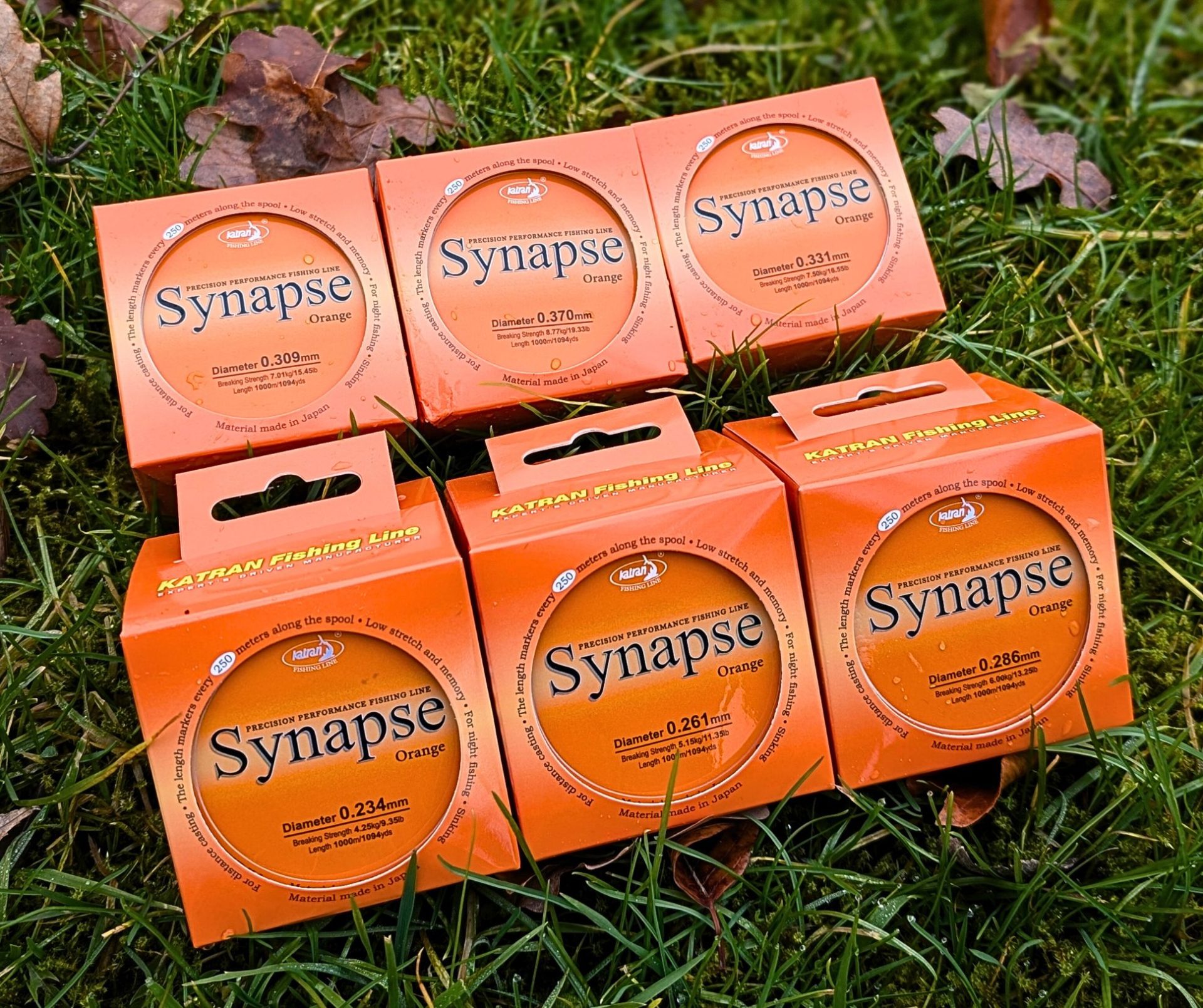 Katran Synapse Orange | Sinkende Monoschnur für Weitwurf & Karpfen – Bild 3